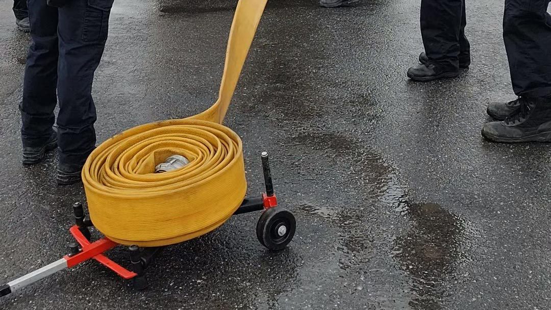 Hoze Dolly speeds up reloading ldh hosebeds